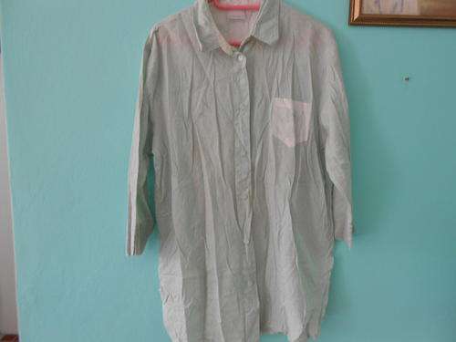 Light Green Polka Dot Sleeping Shirt by Clodagh